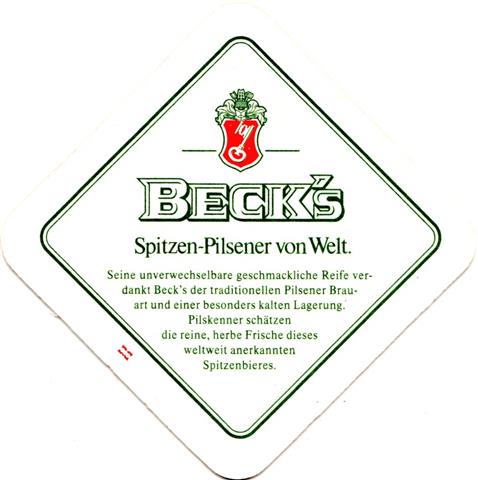 bremen hb-hb becks spitzen 5b (raute180-klein-logo mit 1 balken-grünrot) 